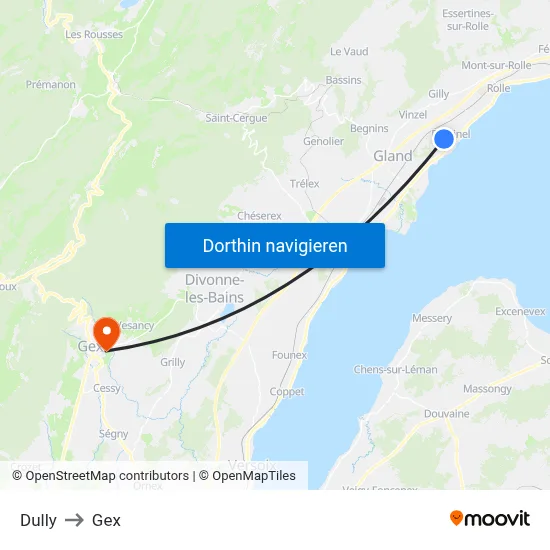 Dully to Gex map