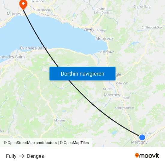 Fully to Denges map