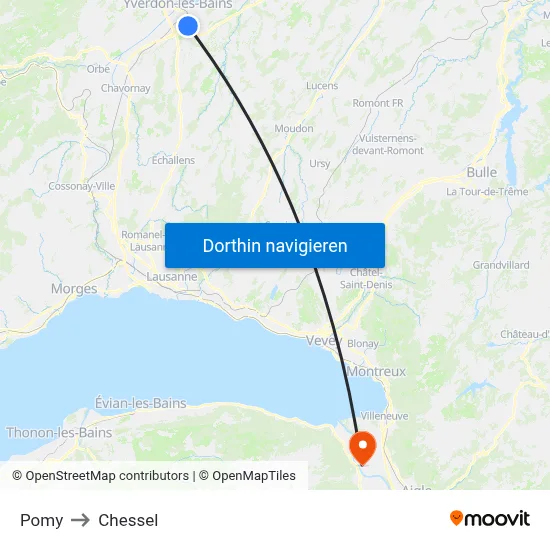 Pomy to Chessel map