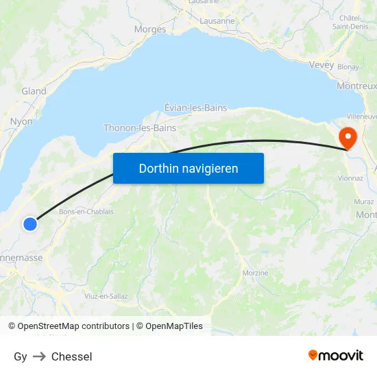 Gy to Chessel map