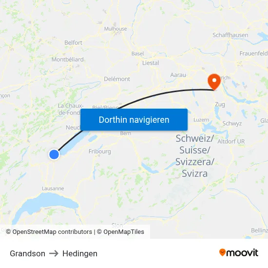 Grandson to Hedingen map
