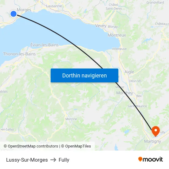 Lussy-Sur-Morges to Fully map