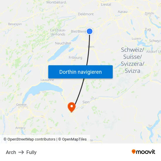 Arch to Fully map