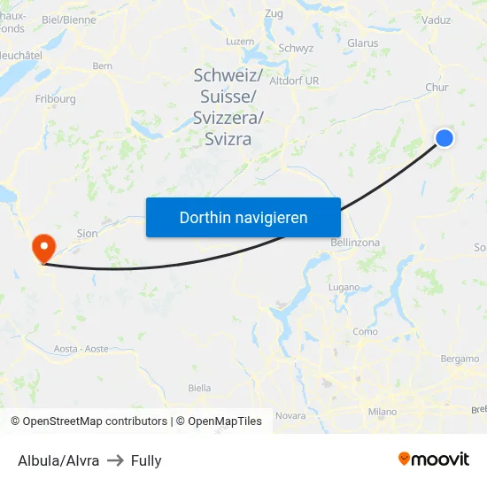 Albula/Alvra to Fully map