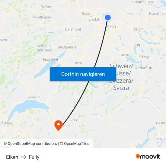 Eiken to Fully map