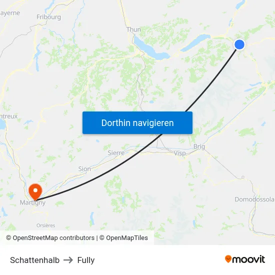 Schattenhalb to Fully map