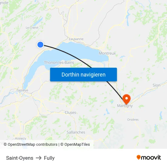 Saint-Oyens to Fully map