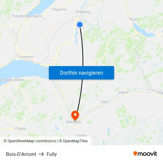 Bois-D’Amont to Fully map