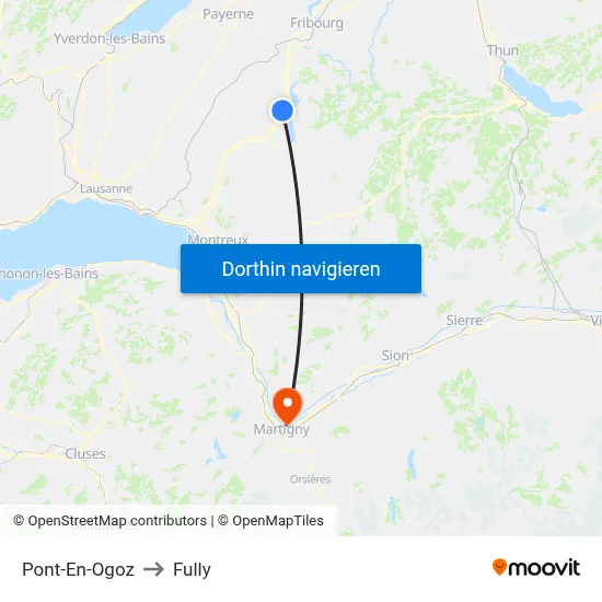 Pont-En-Ogoz to Fully map