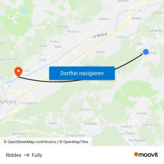 Riddes to Fully map