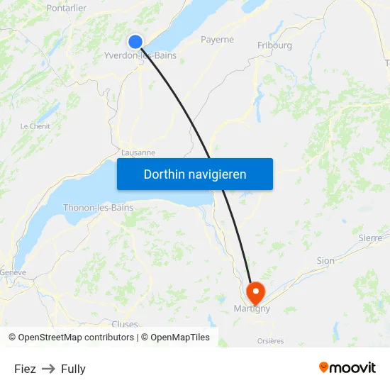 Fiez to Fully map