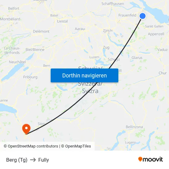 Berg (Tg) to Fully map