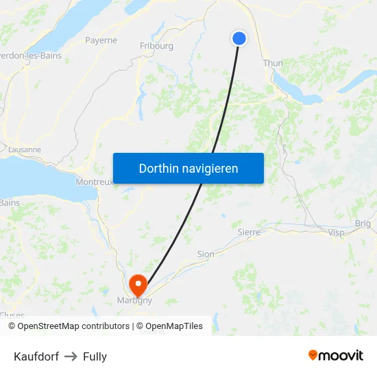 Kaufdorf to Fully map