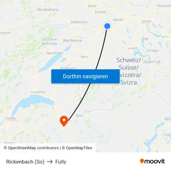 Rickenbach (So) to Fully map