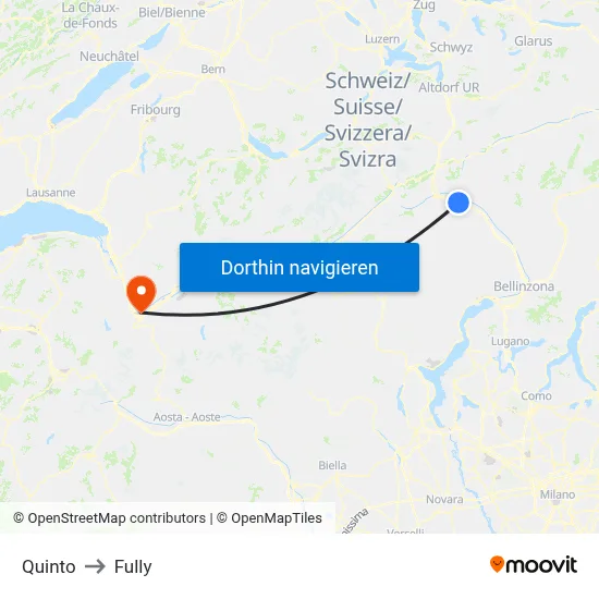 Quinto to Fully map