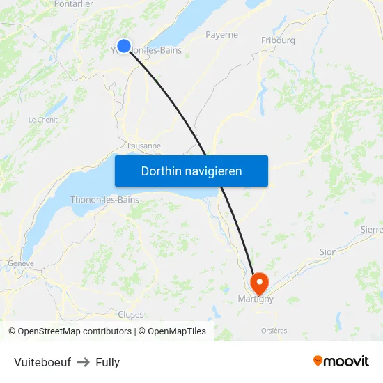 Vuiteboeuf to Fully map