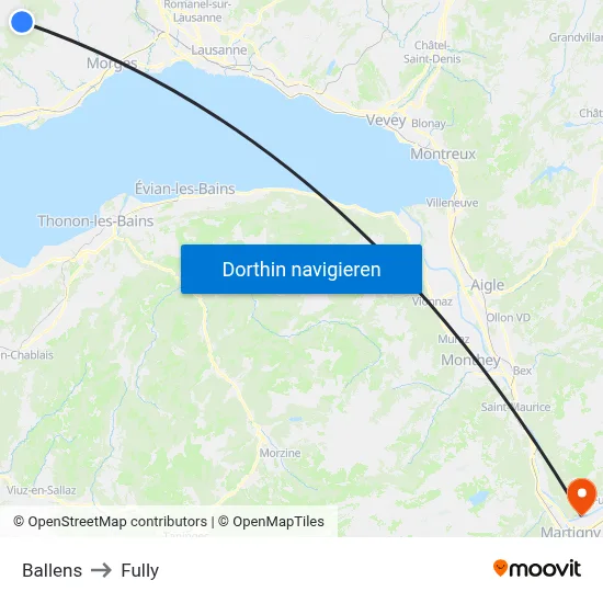 Ballens to Fully map