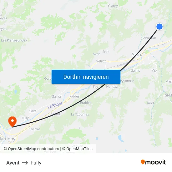 Ayent to Fully map