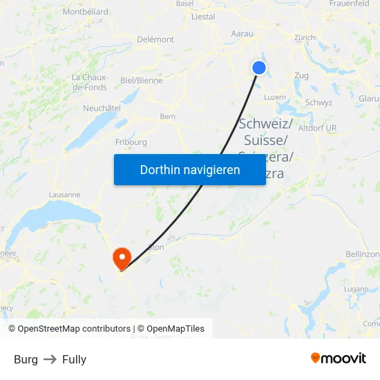 Burg to Fully map