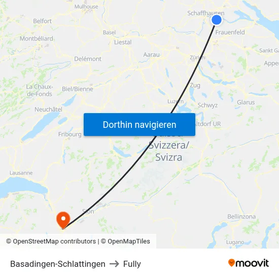 Basadingen-Schlattingen to Fully map