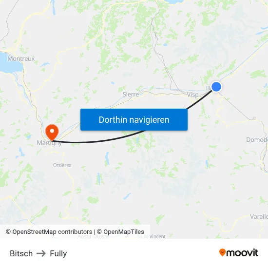 Bitsch to Fully map