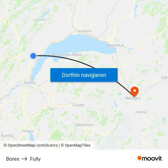 Borex to Fully map
