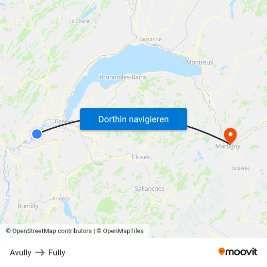 Avully to Fully map