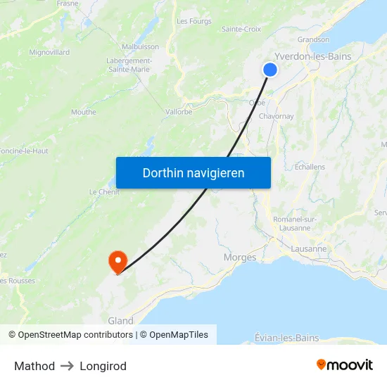 Mathod to Longirod map