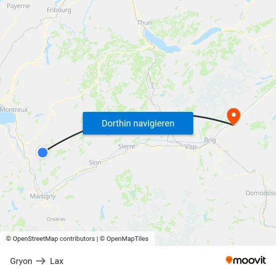 Gryon to Lax map