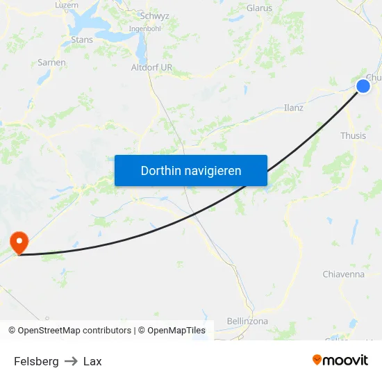 Felsberg to Lax map
