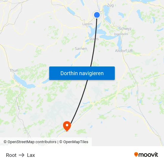 Root to Lax map