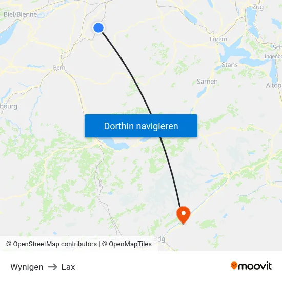 Wynigen to Lax map
