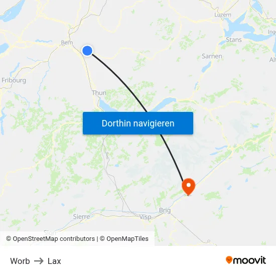Worb to Lax map