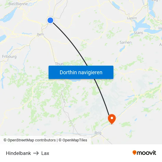 Hindelbank to Lax map