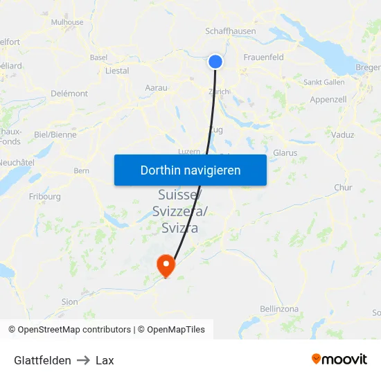 Glattfelden to Lax map