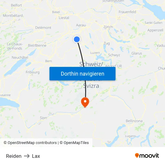 Reiden to Lax map