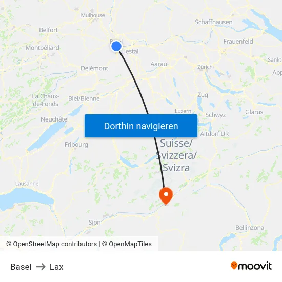 Basel to Lax map