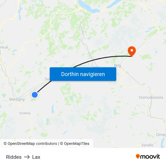 Riddes to Lax map