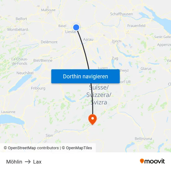Möhlin to Lax map