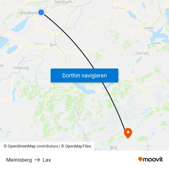 Meinisberg to Lax map