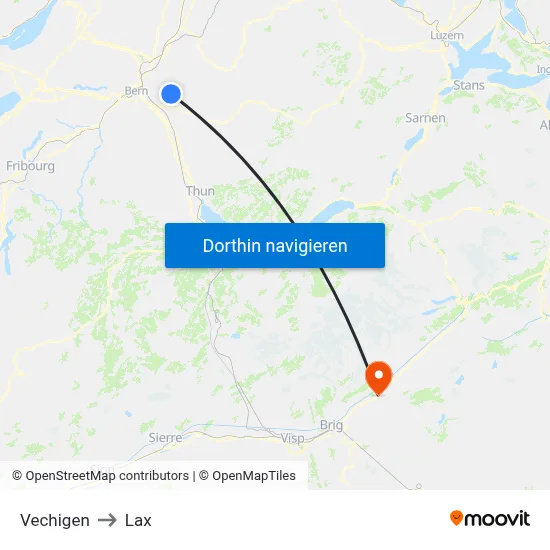 Vechigen to Lax map
