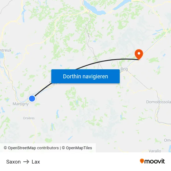 Saxon to Lax map