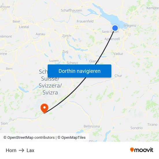 Horn to Lax map