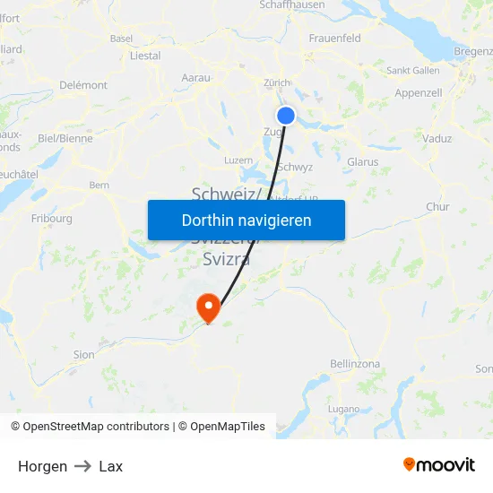 Horgen to Lax map