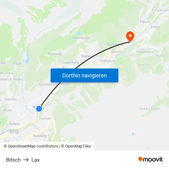 Bitsch to Lax map