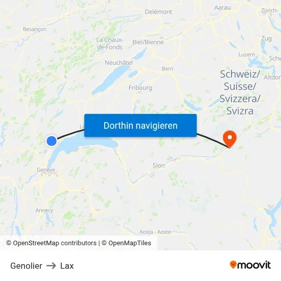 Genolier to Lax map