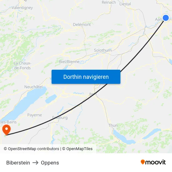 Biberstein to Oppens map