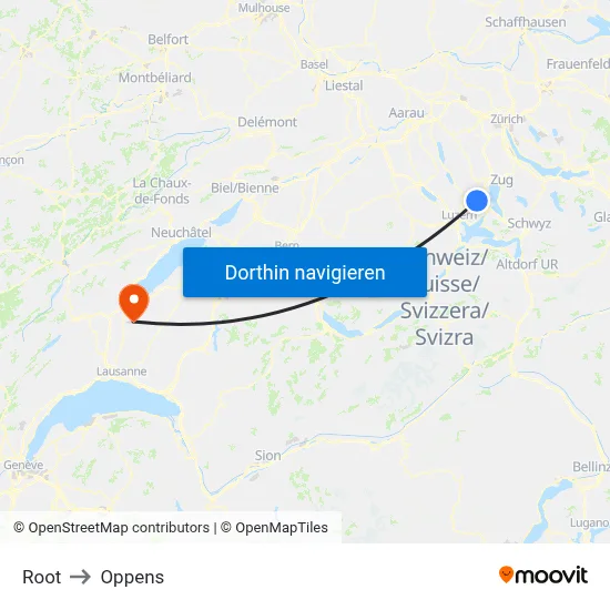 Root to Oppens map