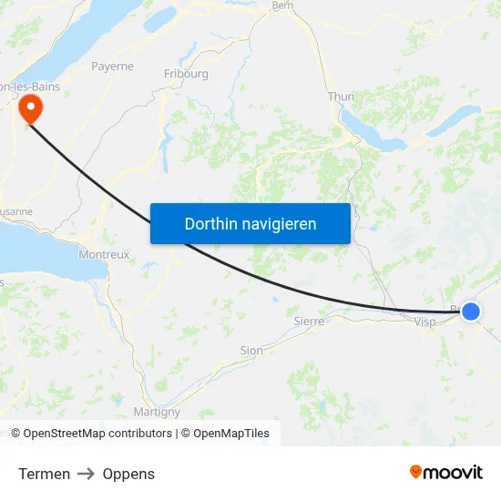Termen to Oppens map
