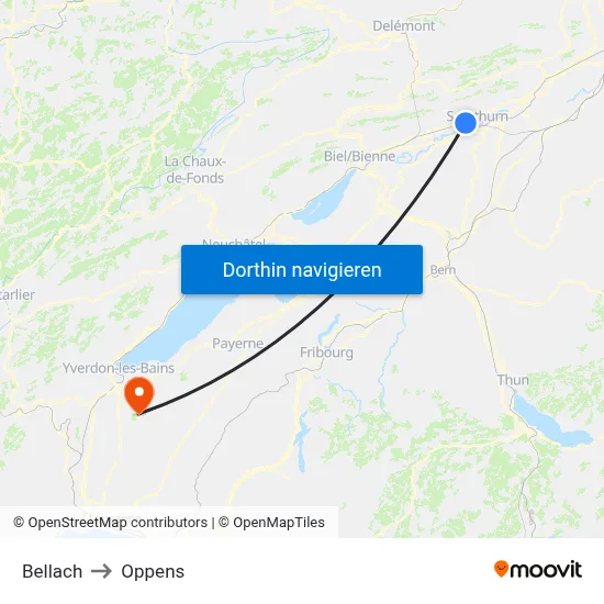 Bellach to Oppens map